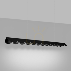 BISCUIT taklampa svart LED 4000K small 2