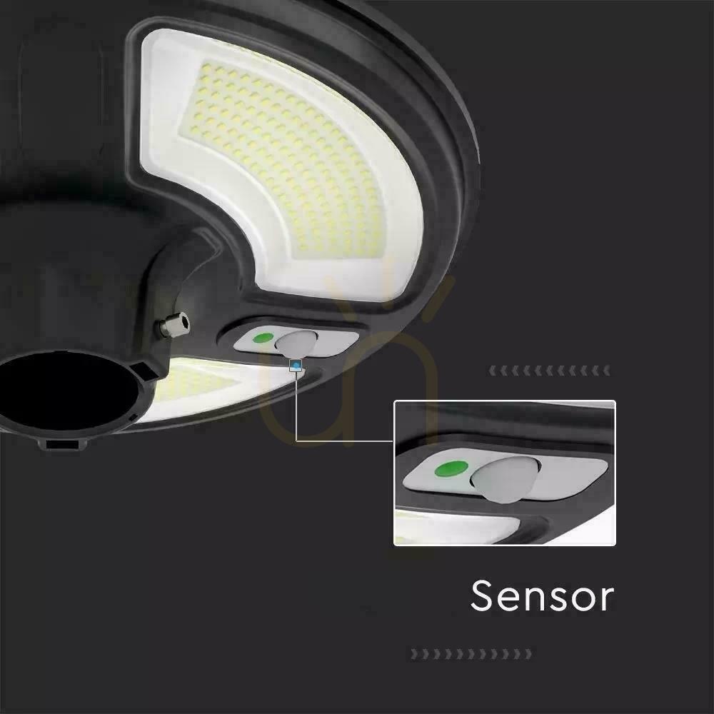 Visa V-TAC Solar Garden Armatur 10W Rörelsesensor TIMER PILOT IP65 VT-65W 4000K 1500lm. V-TAC Solar Garden Armatur 10W Rörelsesensor TIMER PILOT IP65 VT-65W 4000K 1500lm.