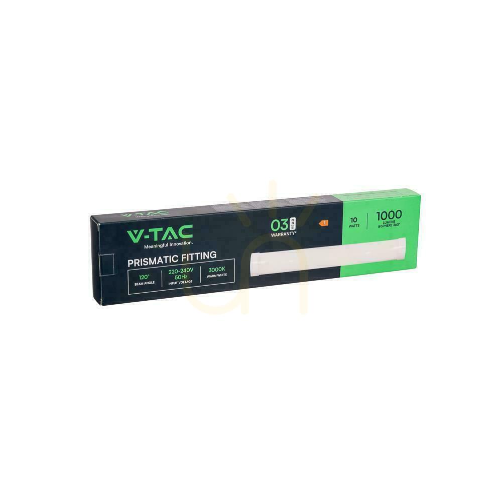 Display V-TAC 10W LED Utanpåliggande linjär armatur 30cm VT-8310 3000K 1000lm 3 års garanti V-TAC 10W LED Utanpåliggande linjär armatur 30cm VT-8310 3000K 1000lm 3 års garanti