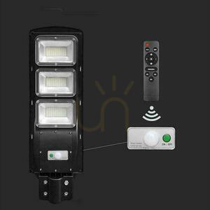 Gatubelysning LED Solar V-TAC 12W Svart VT-ST180W 6000K 1200lm strålkastare. small 3
