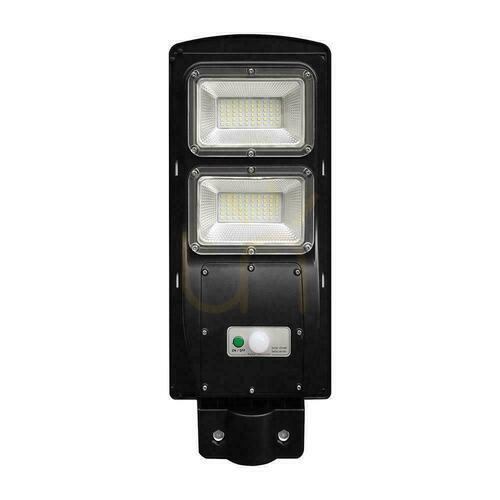 Kontrollera Gatlykta LED Solar V-TAC 8W Svart VT-ST120W 6000K 1000lm.