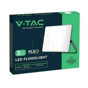 V-TAC 100W LED-projektor 3in1 CCT 100Lm/W Mjölkglas VT-44107CCT 3000-4000K-6500K 10000lm. small 2