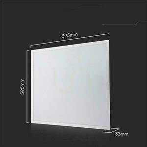 LED-panel V-TAC 40W 600x600 LED-bakgrundsbelysning 33mm 120Lm/W Strömförsörjning PHILIPS VT-61040 4000K 4800lm 5 års garanti small 6
