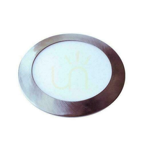 Kontrollera LED-panel Slim V-TAC 24W LED Satin Round VT-2407SN 4000K 2000lm