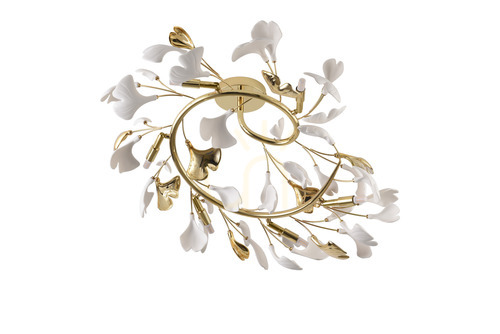 Kontrollera LEAF Plafond MX2858-6-EGN Guld 6xG9.