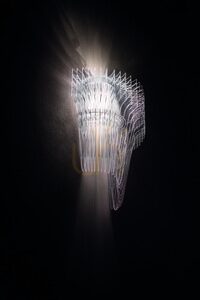 Slamp Aria Applique Gold vägglampa small 1