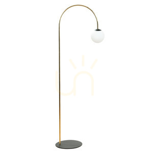 BOW Golvlampa 1223 Guld 1xE14 small 0