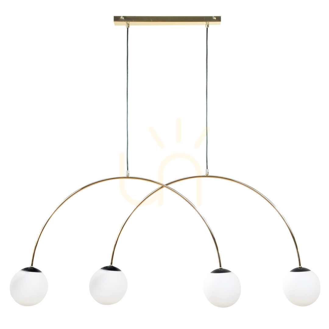 Kontrollera BOW Pendellampa 1219 Guld 4xE14 BOW Pendellampa 1219 Guld 4xE14
