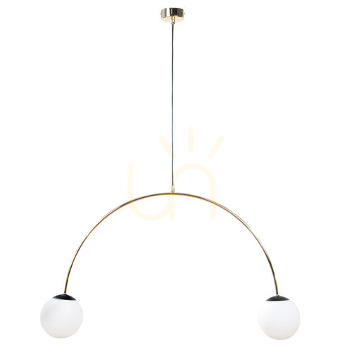 Kontrollera BOW taklampa 1221 guld 2xE14