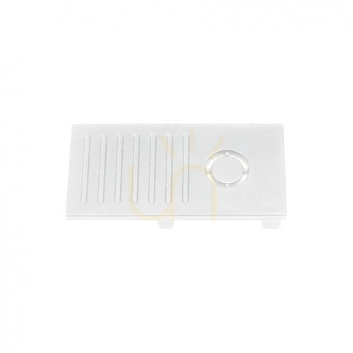 Kontrollera System Shift End Cap Slim Vit Kpl. 2 st.