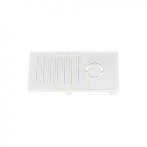 System Shift End Cap Slim Vit Kpl. 2 st. small 0