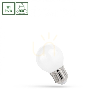 SpectrumLED Milky COG LED-klotlampa E27 5,5 W 2700 K – WOJ+14398_5.5W small 1