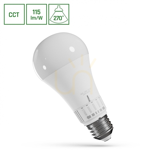 Kontrollera Led Gls E27 230 V 13 W 5 Cct Spectrum