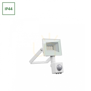 Noctis Lux 4 Strålkastare 10 W Cw 230 V Ip44 94x150x53mm Vit Pir Rörelsesensor small 0