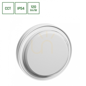 Pastilo 15 W 3 Cct 230 V 120st Ip54 Ik10 221x47mm vit rund small 0