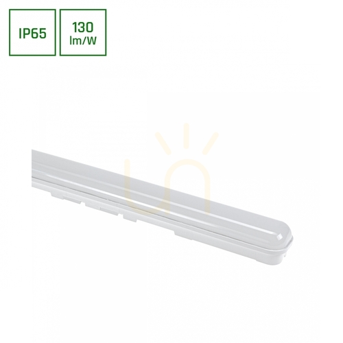 Kontrollera Limea Go Hermetic 600mm 25 W Cw 230 V 120st Ip65 Ik07 600x60x52mm Vit