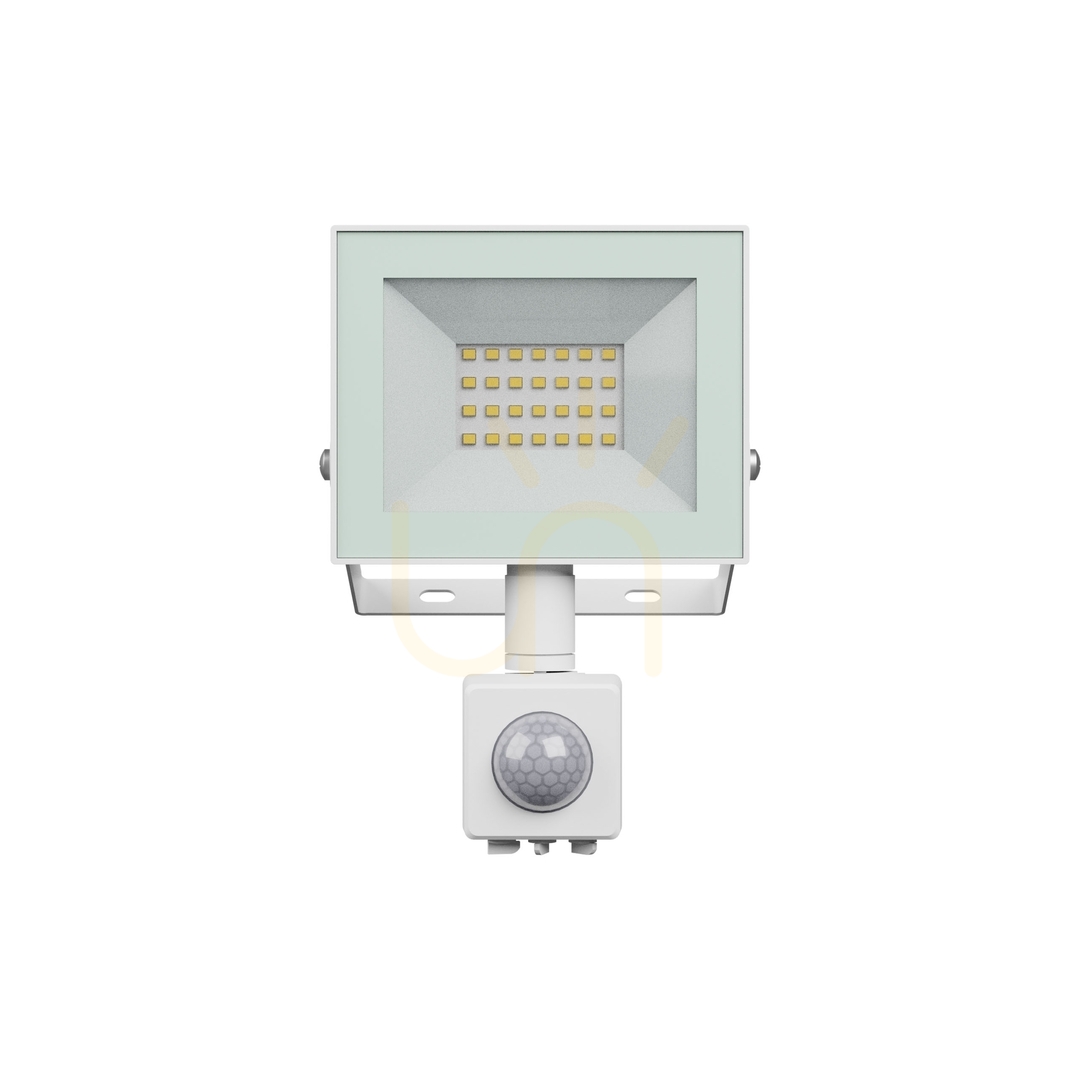 Utsikt Noctis Lux 4 Strålkastare 20 W Cw 230 V Ip44 116x174x53mm Vit Pir Rörelsesensor Noctis Lux 4 Strålkastare 20 W Cw 230 V Ip44 116x174x53mm Vit Pir Rörelsesensor