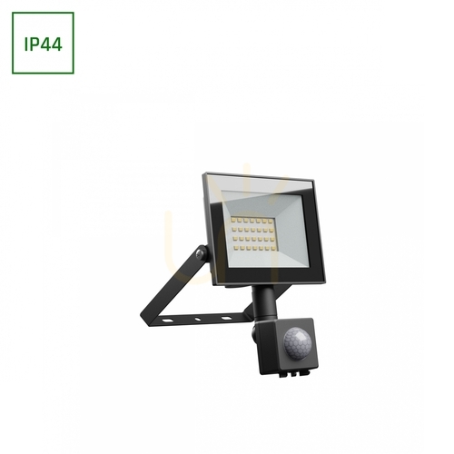 Kontrollera Noctis Lux 4 Strålkastare 20 W Cw 230 V Ip44 116x174x53mm Svart Pir Rörelsesensor
