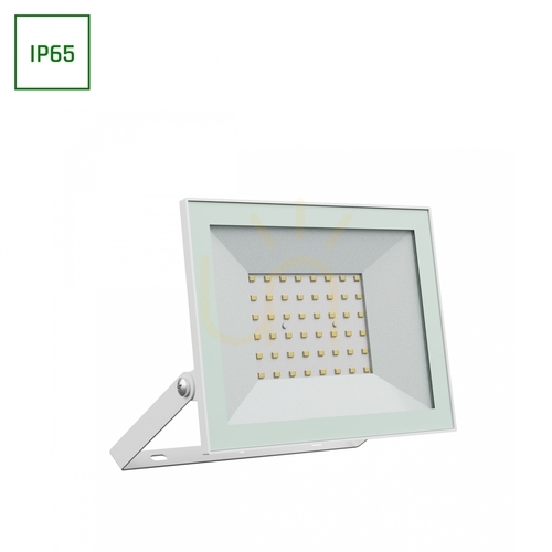 Kontrollera Noctis Lux 4 Strålkastare 50 Ww 230 V Ip65 176x137x25mm Vit