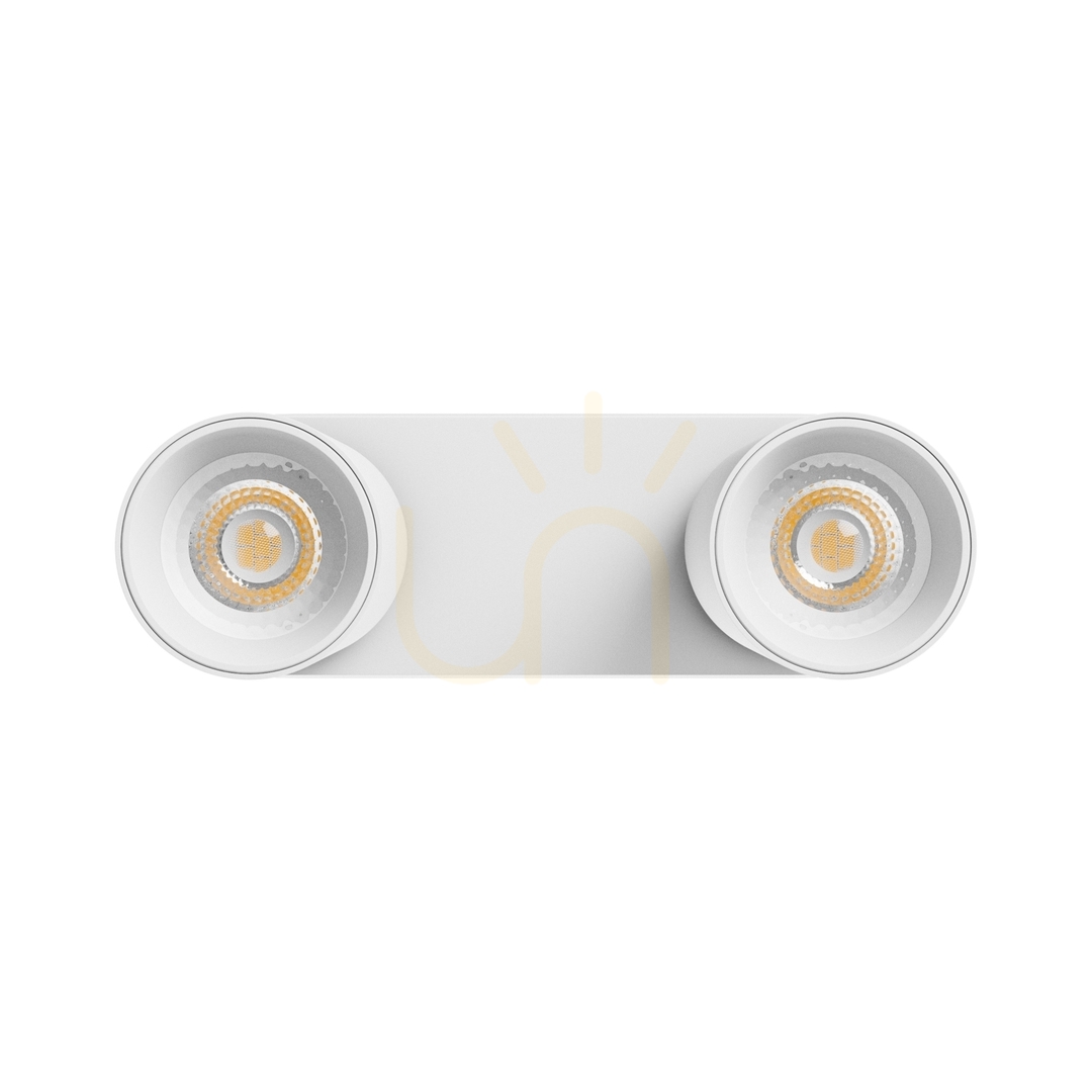 Förhandsvisning Madara Altro Base 2x Gu10 230 V Ip20 220 X70 X135 Mm Vit Madara Altro Base 2x Gu10 230 V Ip20 220 X70 X135 Mm Vit