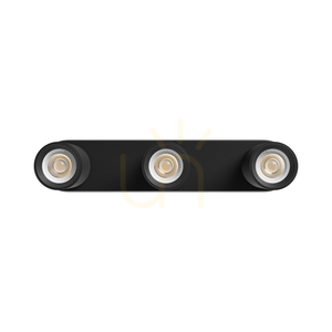 Madara Altro Base 3x Gu10 230 V Ip20 350 X70 X135 Mm Svart small 2