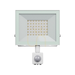 Noctis Lux 4 Strålkastare 50 Ww 230 V Ip44 176x221x53mm Vit Pir Rörelsesensor small 1