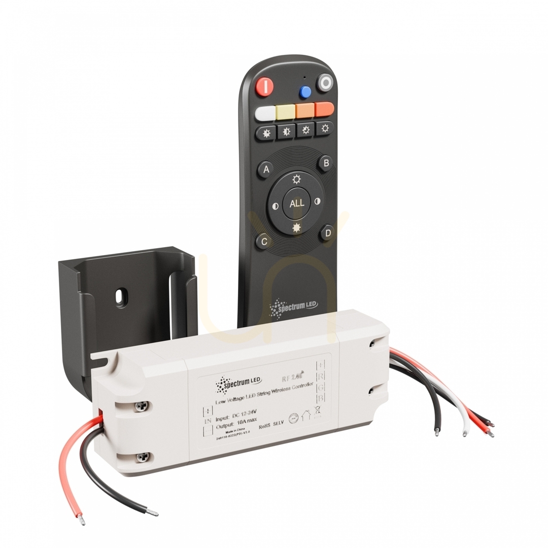 Kontrollera Led Belt Controller Kit 12 V/24 V 120 W/240 W 10 A Rgb Dimm Pilot 1 S +Handtag Svart Konekto Mesh Led Belt Controller Kit 12 V/24 V 120 W/240 W 10 A Rgb Dimm Pilot 1 S +Handtag Svart Konekto Mesh