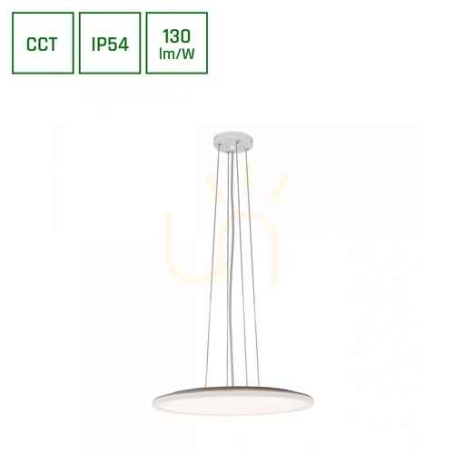 Kontrollera Nymphea Flat Duo 36 W Cct 230 V 120 St Ip54 Fi400 X26 Mm Vit Rund.