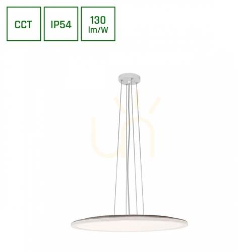 Kontrollera Nymphea Flat Duo 48 W Cct 230 V 120 St Ip54 Fi500 X26 Mm Vit Rund.