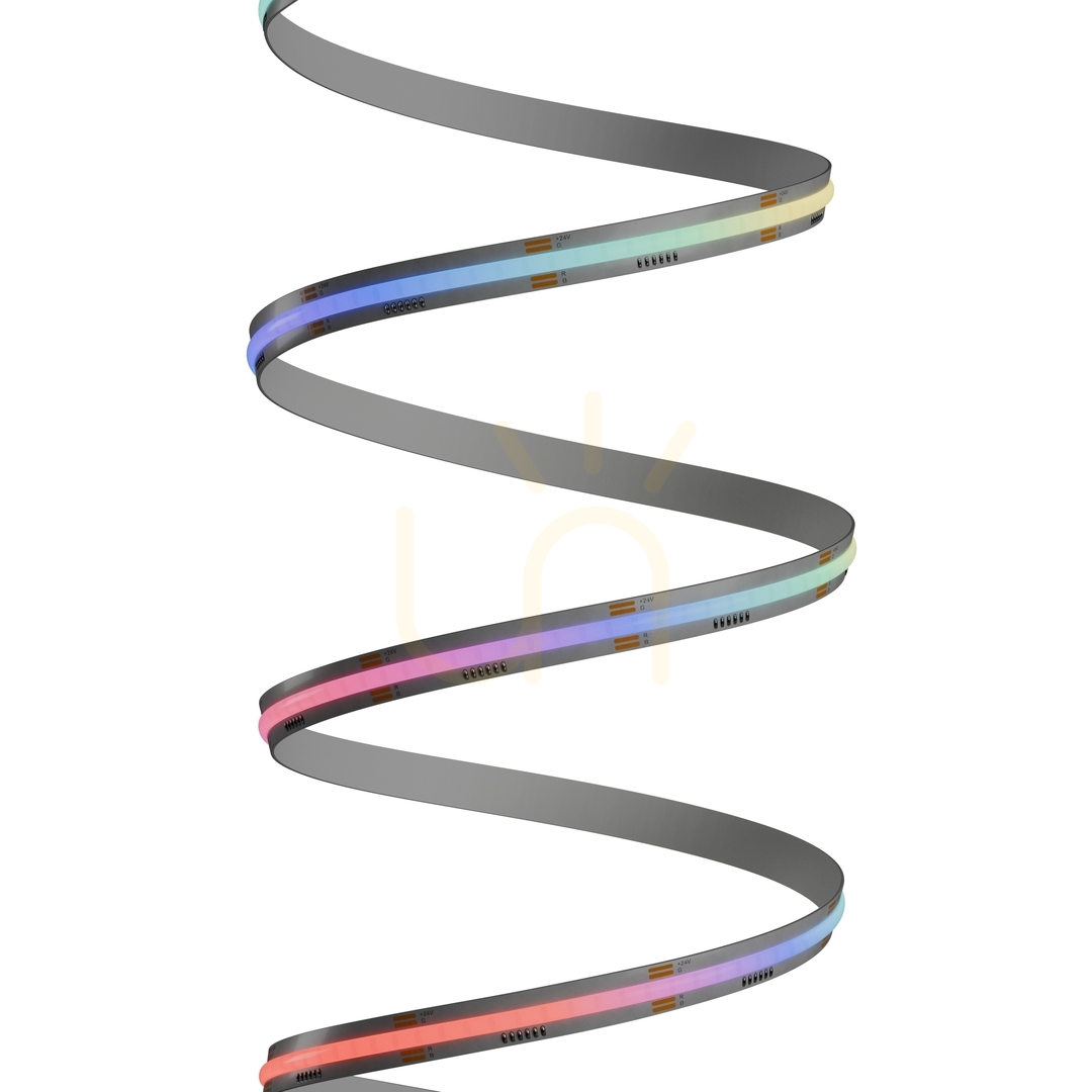 Förhandsvisning Led Cob Rgb Strap 24 V 480 Led 4.8 W/M Cob Rgb 10mm Ip20 5m Roll Led Cob Rgb Strap 24 V 480 Led 4.8 W/M Cob Rgb 10mm Ip20 5m Roll