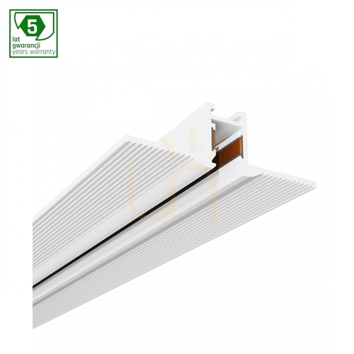 Kontrollera System Shift Nano Infälld Trimless Pendelskena 2000 Mm Vit