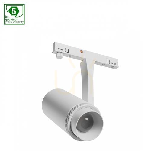 Kontrollera System Shift Nano Spot Zoom Ljusarmatur på strömskena 40x80x145 Mm 7 W 15 45 St Vit 5 års garanti.