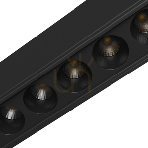 Grid S Utanpåliggande armatur 12 W Cct 230 V 40st Ip20 222x26x60mm Svart 5 år Gw. Spektrum small 4