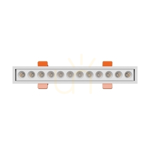 Grid S Infälld montering 12 W Cct 230 V 40st Ip20 230x34x61mm Vit 5 år Gw. Spektrum 2 Grid S Infälld montering 12 W Cct 230 V 40st Ip20 230x34x61mm Vit 5 år Gw. Spektrum small 2