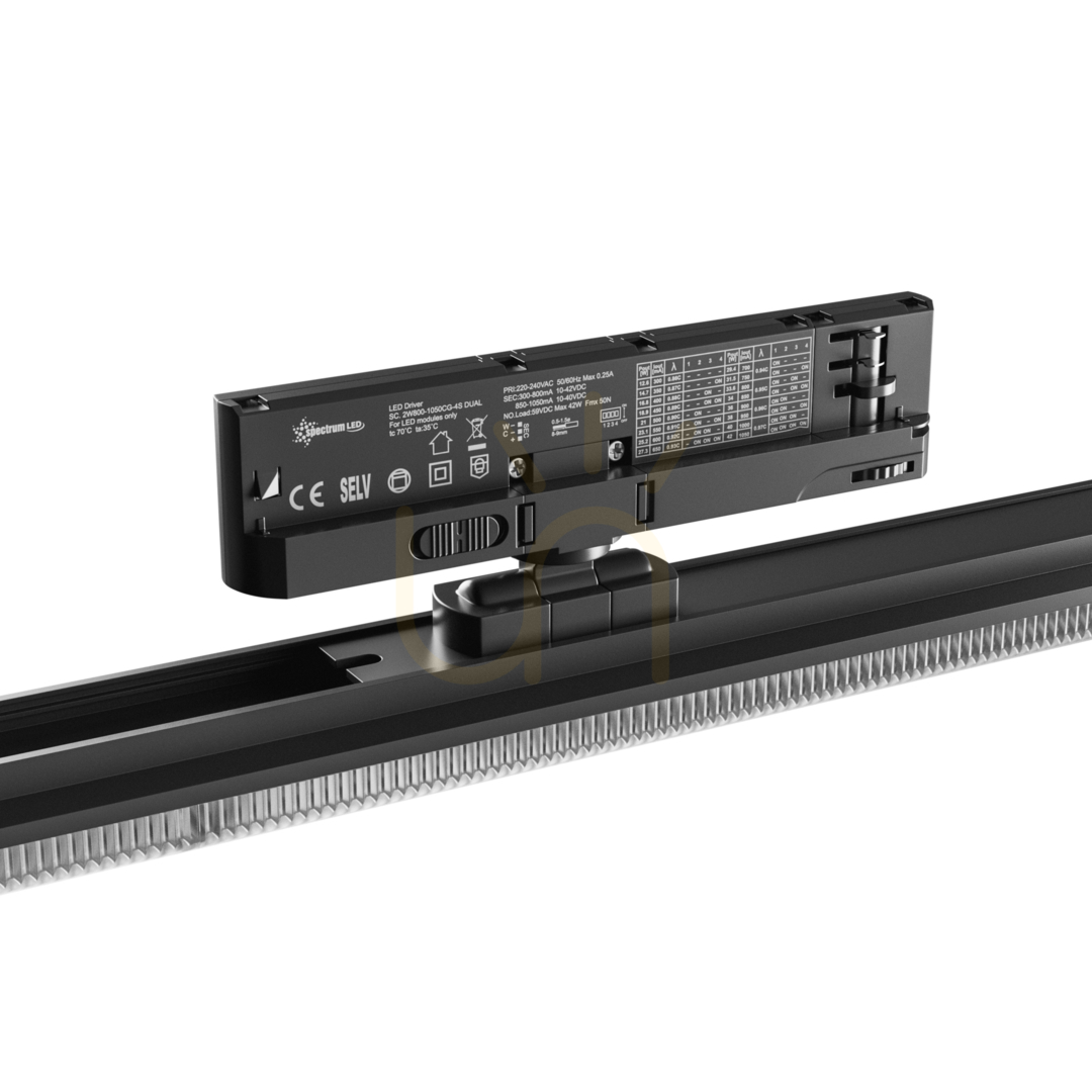 Kontrollera Optibar Cct 12 42 W 3 Cct 230 V 90st Ip20 Ra90 1200x60x90mm Svart 5 års garanti. Spektrum Optibar Cct 12 42 W 3 Cct 230 V 90st Ip20 Ra90 1200x60x90mm Svart 5 års garanti. Spektrum