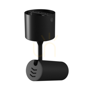 Spot M Utanpåliggande armatur 10 W Cct 230 V 30st Ip20 dia.44 X145x205mm Svart 5 års garanti. Spektrum small 3