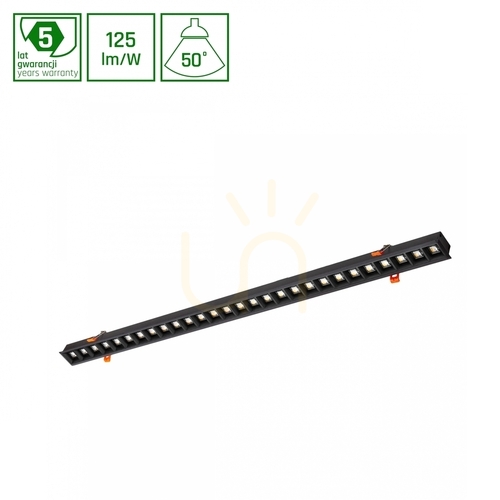 Kontrollera Allday Inspire i mörkt ljus 50st svart 940 17 W 230 V 560mm svart Dali