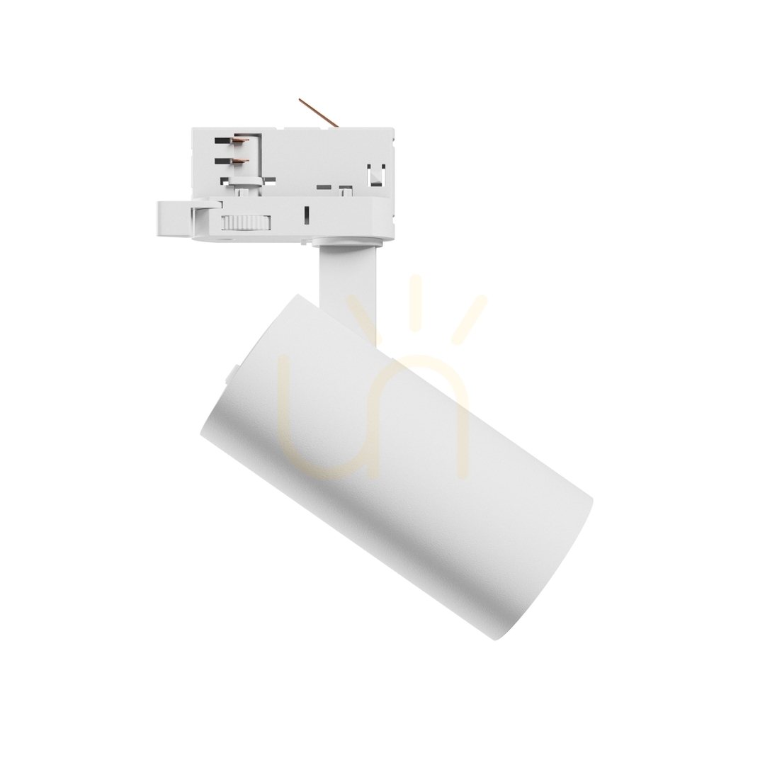 Utsikt Andromeda Prime för strömskena 3 F 3 Cct 16 W 230 V 25st ip20 ¶r. 63x134x184mm Vit spektrum Andromeda Prime för strömskena 3 F 3 Cct 16 W 230 V 25st ip20 ¶r. 63x134x184mm Vit spektrum