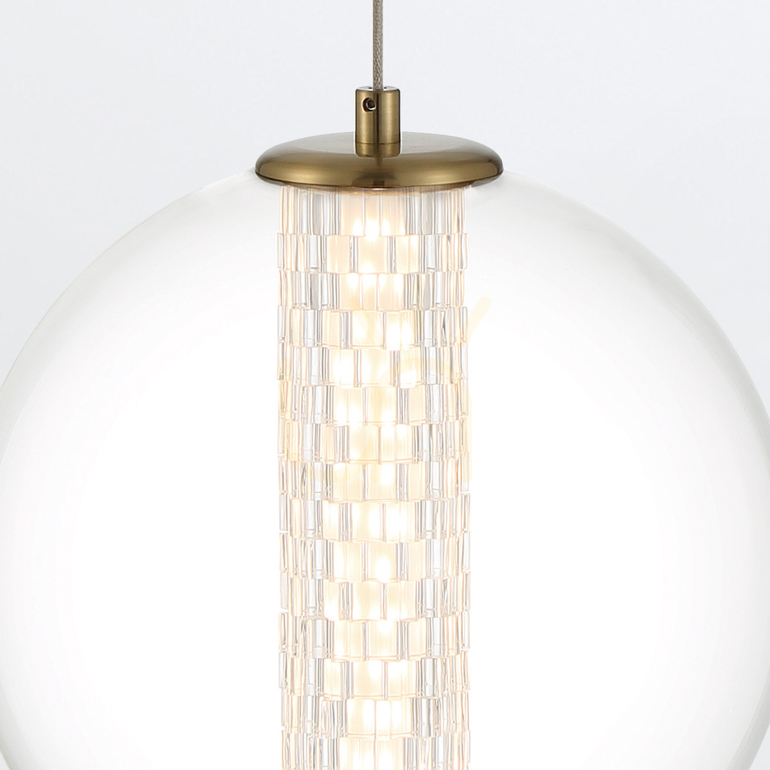 Display ATOMO taklampa - 1 ljuskälla - Borstat guld QUINTIESSE ATOMO taklampa - 1 ljuskälla - Borstat guld QUINTIESSE