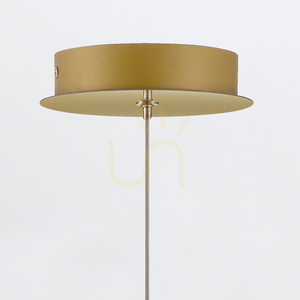 ATOMO taklampa - 1 ljuskälla - Borstat guld QUINTIESSE 4 ATOMO taklampa - 1 ljuskälla - Borstat guld QUINTIESSE small 4