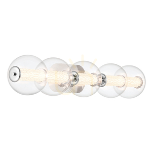 Vägglampa ATOMO - 5 ljuskällor - Polerad krom QUINTIESSE 0 Vägglampa ATOMO - 5 ljuskällor - Polerad krom QUINTIESSE small 0