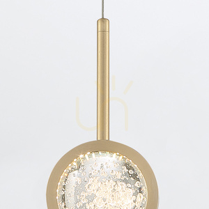 BARLETTA taklampa - 1 ljuskälla - Borstat guld QUINTIESSE small 1