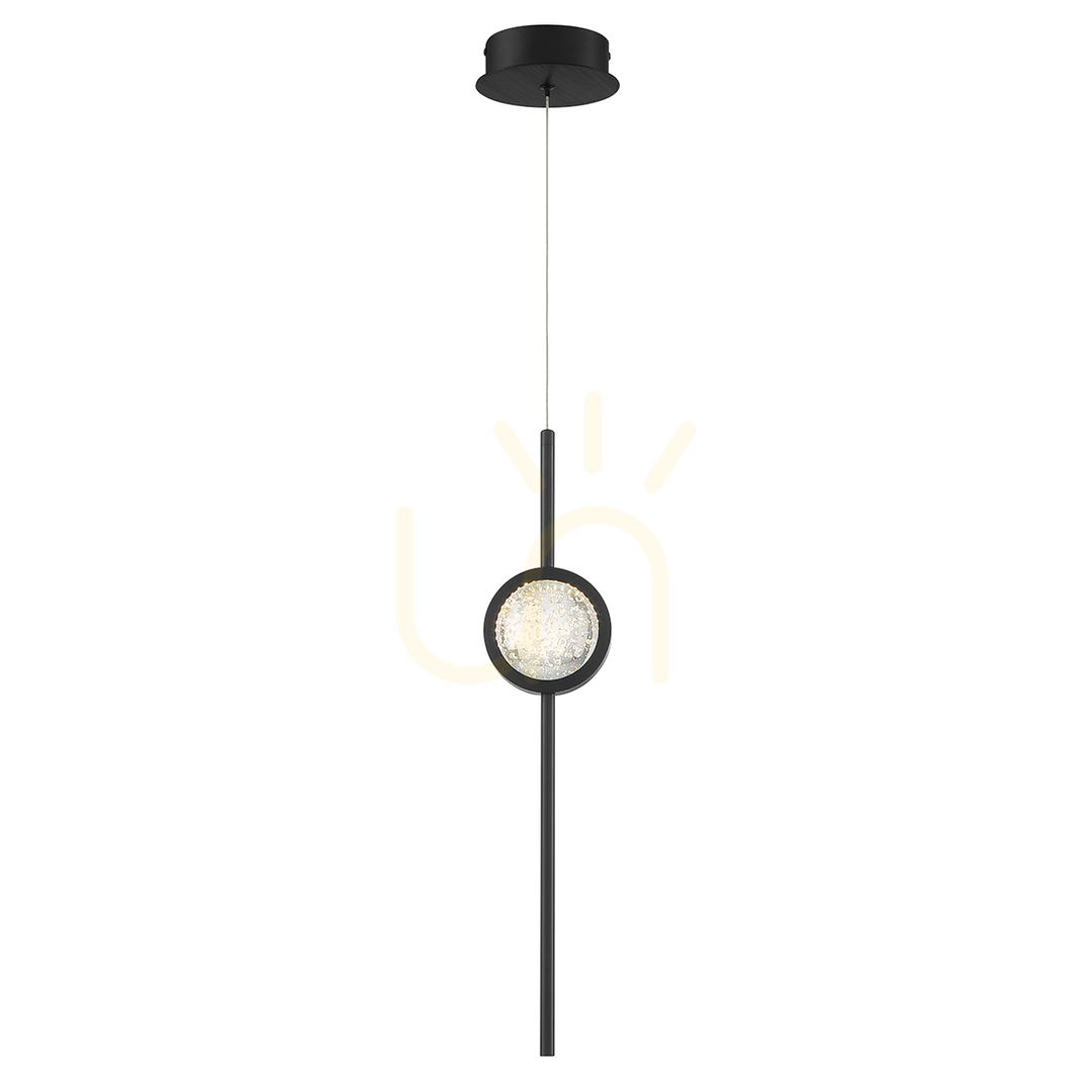 Kontrollera BARLETTA taklampa - 1 ljuskälla - Matt svart QUINTIESSE BARLETTA taklampa - 1 ljuskälla - Matt svart QUINTIESSE