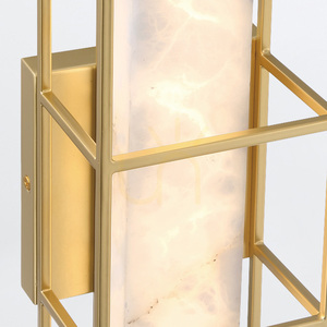 BLAKLEY medium vägglampa - 1 ljuskälla - Borstat guld QUINTIESSE small 3