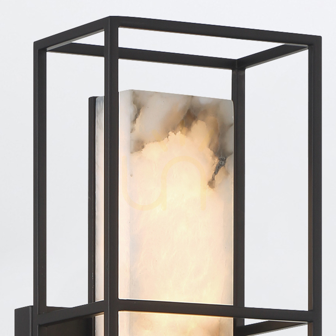 Kontrollera BLAKLEY medium vägglampa - 1 ljuskälla - Mattsvart QUINTIESSE BLAKLEY medium vägglampa - 1 ljuskälla - Mattsvart QUINTIESSE