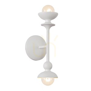 CADENCE vägglampa - 2 ljuskällor - Antikvit QUINTIESSE small 0