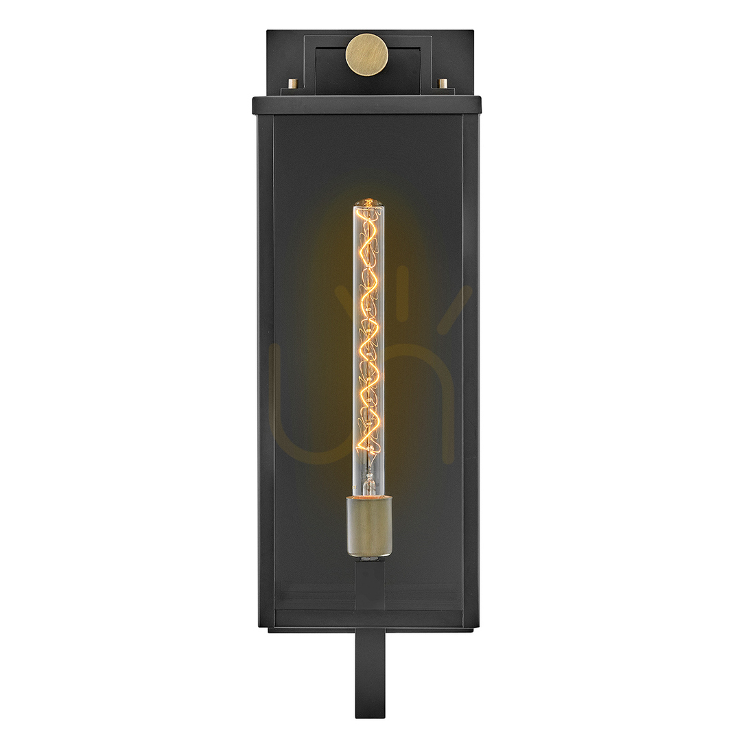 Utsikt CATALINA stor vägglykta - 1 ljuskälla - Svart, oxiderad brons QUINTIESSE CATALINA stor vägglykta - 1 ljuskälla - Svart, oxiderad brons QUINTIESSE