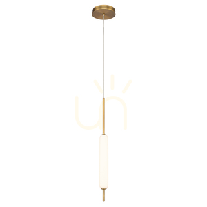 CUMBERLAND taklampa - 1 ljuskälla - Borstat guld QUINTIESSE small 0