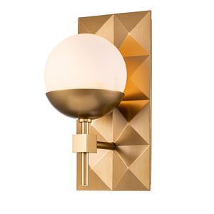Quintiesse Deco vägglampa E14 IP44, guldlackerad QN-DECO-1WB-AB-O small 0