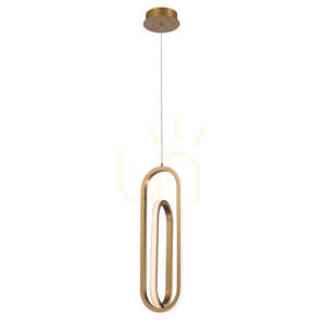 DEMARK taklampa - Borstat guld QUINTIESSE 0 DEMARK taklampa - Borstat guld QUINTIESSE small 0